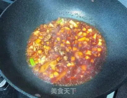 Make Dry-burning fish step 1