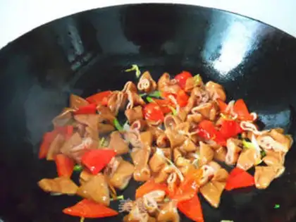 Make Garlic intestines step 4