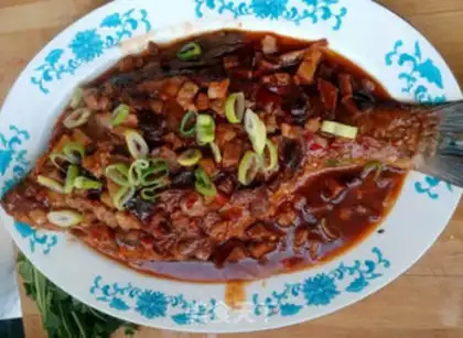 Make Dry-burning fish step 2