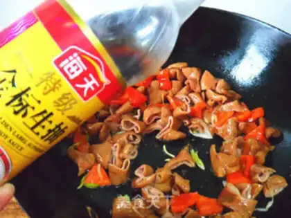 Make Garlic intestines step 5
