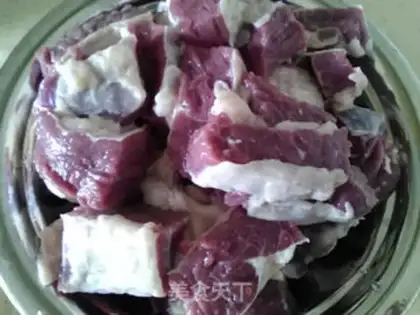 Make radish oxen step 0