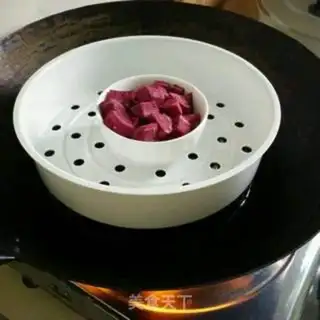 Make Potato coconut Simillo step 1