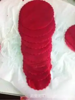 Make Red roses and croquettes step 15
