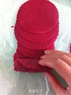 Make Red roses and croquettes step 16