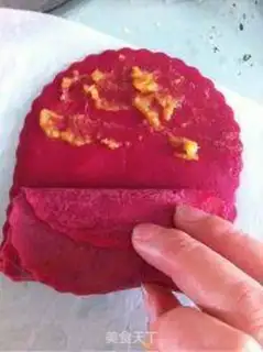 Make Red roses and croquettes step 17