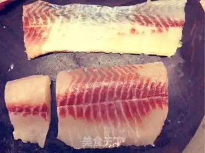 Make Sesame fish step 1