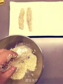 Make Sesame fish step 2