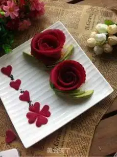 Make Red roses and croquettes step 23