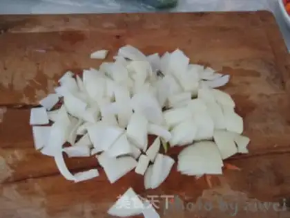 Make Hands on rice step 4