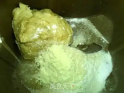 Make Chinese souffle bread step 5
