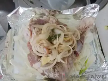Make Lorelei roasted lamb leg step 8