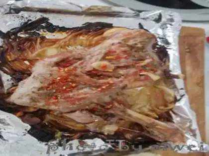 Make Lorelei roasted lamb leg step 11