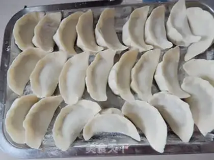 Make The meat dumplings step 14