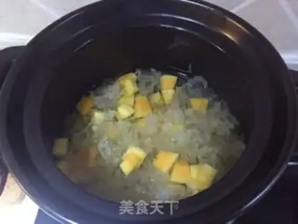 Make The papaya lilies step 6