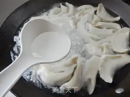 Make The meat dumplings step 17