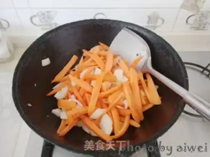 Make Hands on rice step 9