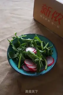 Make Cod with iced grass salad step 5