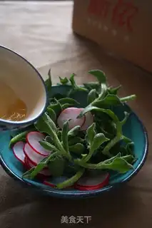Make Cod with iced grass salad step 6