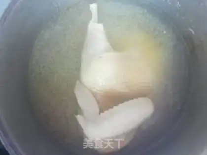 Make White pheasant step 3