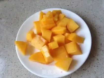 Make Coconut mango mousse step 6