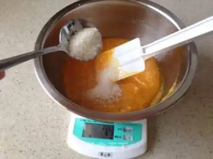 Make Coconut mango mousse step 10