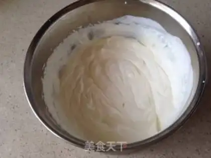 Make Coconut mango mousse step 14