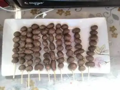 Make The mountain beans step 1