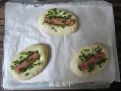 Make Onion ham bread step 14