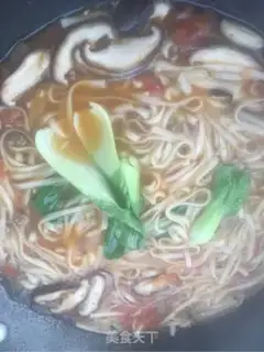 Make Tomato beef noodles step 8