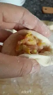 Make Pork cabbage buns step 10