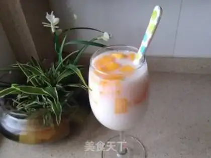 Make Coconut mango mousse step 27
