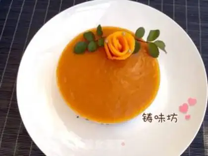 Make Coconut mango mousse step 29