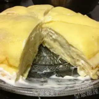 Make The durian cake step 7