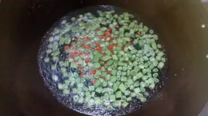 Make Bean-fruit mushrooms step 4