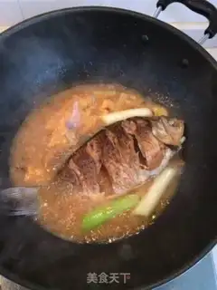 Make Red-burned mackerel step 3