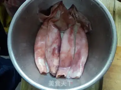 Make Soy squid step 0