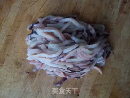 Make Soy squid step 1