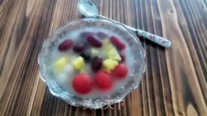 Make ♪ Fruit and beans ♪ step 5