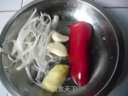 Make A red oil belly step 3