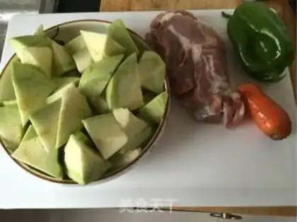 Make Cheese and meat step 0