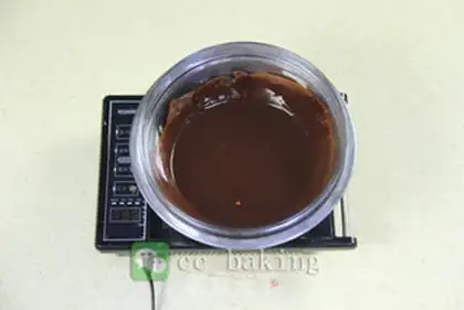 Make Chocolate lava cake step 3