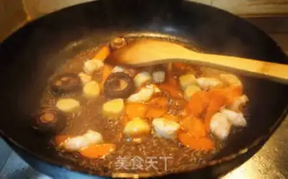 Make Red burning Japanese tofu step 5