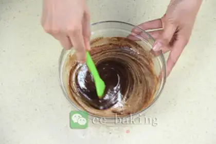 Make Chocolate lava cake step 7