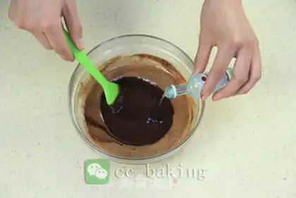 Make Chocolate lava cake step 8