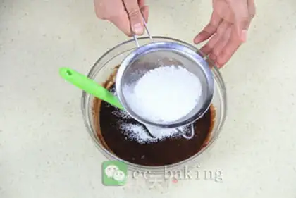 Make Chocolate lava cake step 10