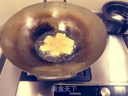 Make Orchid tofu step 2