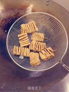 Make Orchid tofu step 3