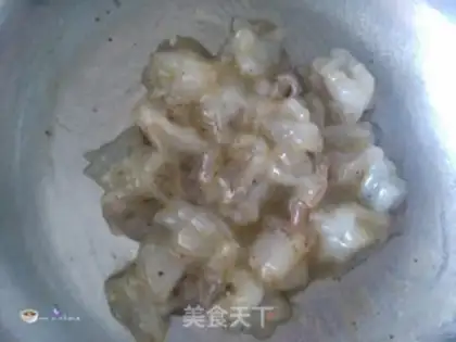 Make Sour shrimp tofu step 2