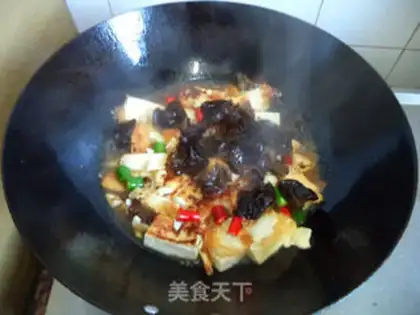 Make Wood and tofu step 4