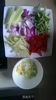 Make Scrambling fish step 0